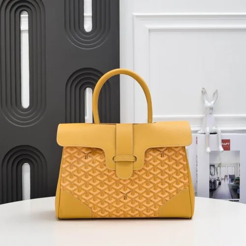 11 Goyard Handbag Medium Women Luxury Coated Gilbert Canvas