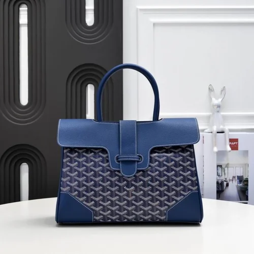 11 Goyard Handbag Medium Women Luxury Coated Gilbert Canvas