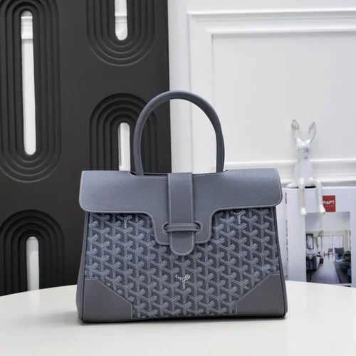 11 Goyard Handbag Medium Women Luxury Coated Gilbert Canvas