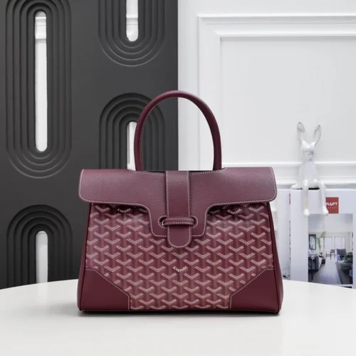 11 Goyard Handbag Medium Women Luxury Coated Gilbert Canvas