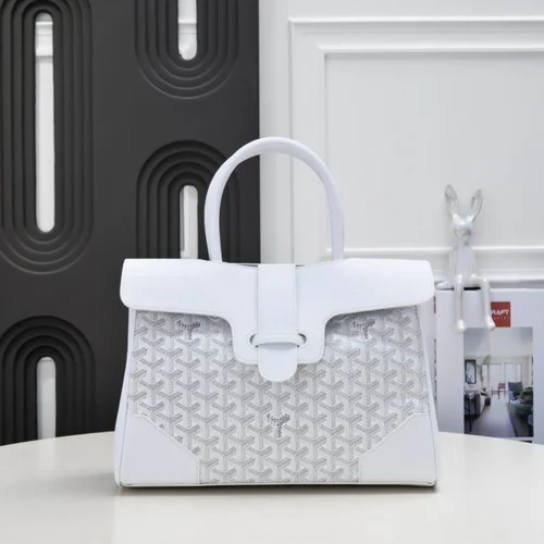 11 Goyard Handbag Medium Women Luxury Coated Gilbert Canvas