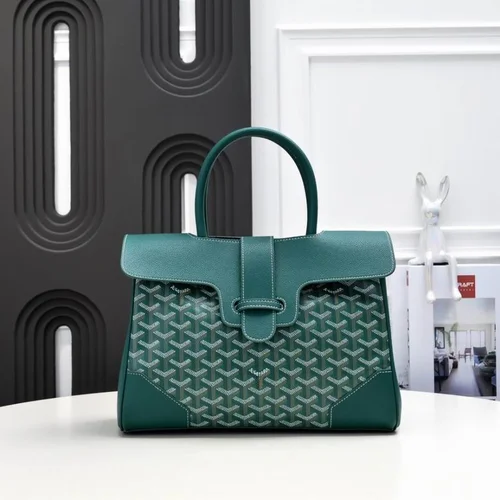 11 Goyard Handbag Medium Women Luxury Coated Gilbert Canvas