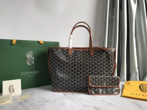 11 Goyard Handbag Medium Women Luxury Coated Gilbert Canvas