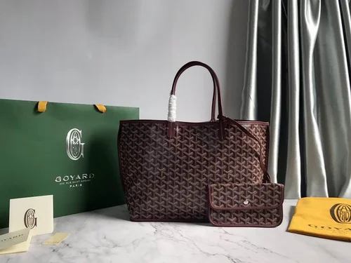 11 Goyard Handbag Medium Women Luxury Coated Gilbert Canvas