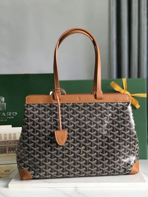 11 Goyard Handbag Medium Women Luxury Coated Gilbert Canvas