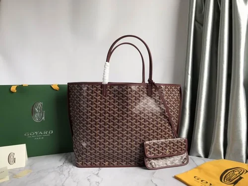 11 Goyard Handbag Medium Women Luxury Coated Gilbert Canvas
