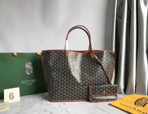 11 Goyard Handbag Medium Women Luxury Coated Gilbert Canvas
