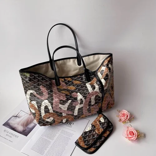 11 Goyard Handbag Medium Women Luxury Coated Gilbert Canvas