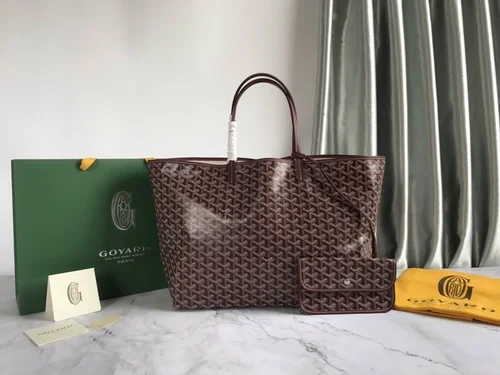 11 Goyard Handbag Medium Women Luxury Coated Gilbert Canvas