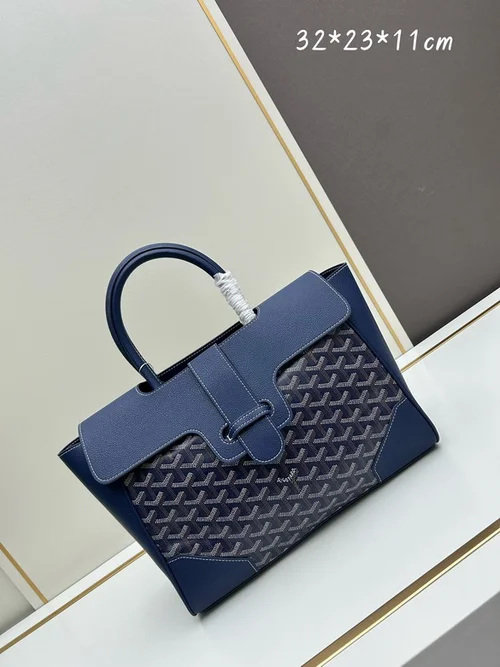 11 Goyard Handbag Medium Women Luxury Coated Gilbert Canvas