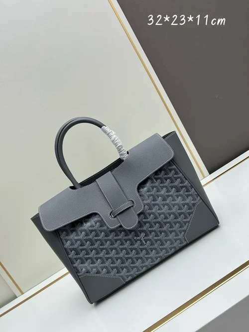 11 Goyard Handbag Medium Women Luxury Coated Gilbert Canvas