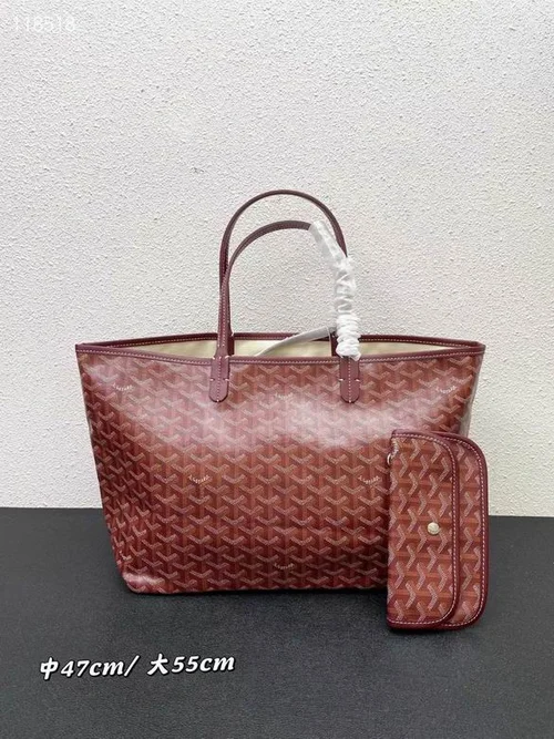 11 Goyard Handbag Medium Women Luxury Coated Gilbert Canvas