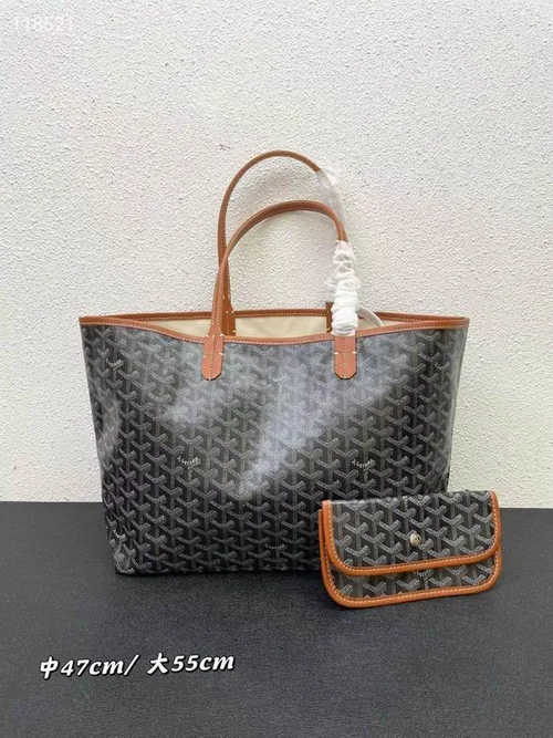 11 Goyard Handbag Medium Women Luxury Coated Gilbert Canvas