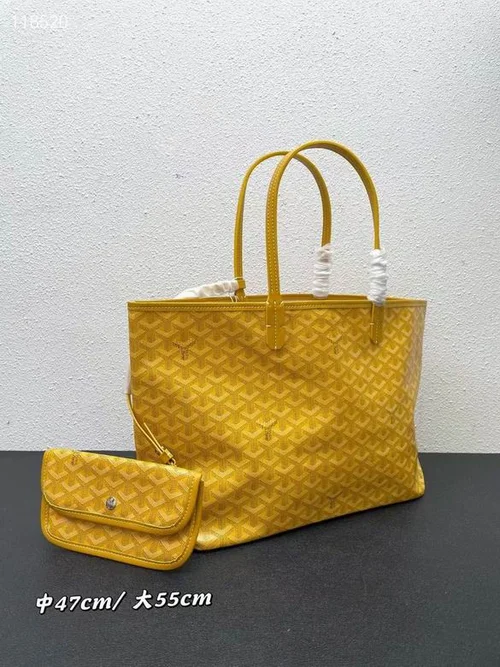 11 Goyard Handbag Medium Women Luxury Coated Gilbert Canvas
