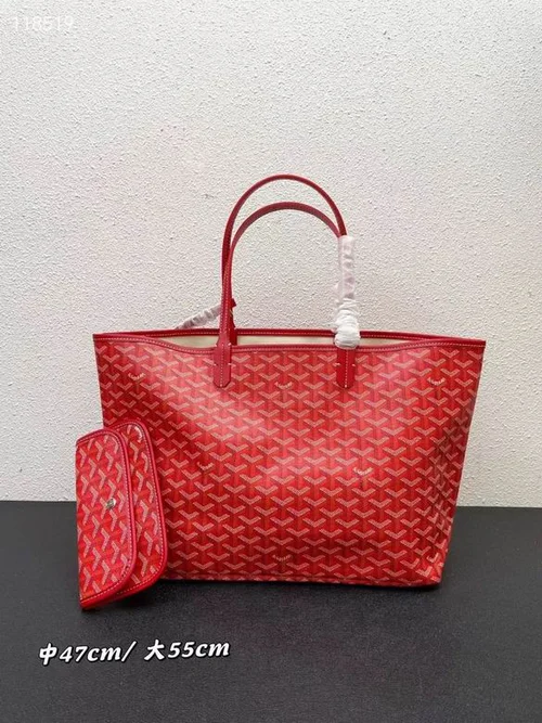 11 Goyard Handbag Medium Women Luxury Coated Gilbert Canvas
