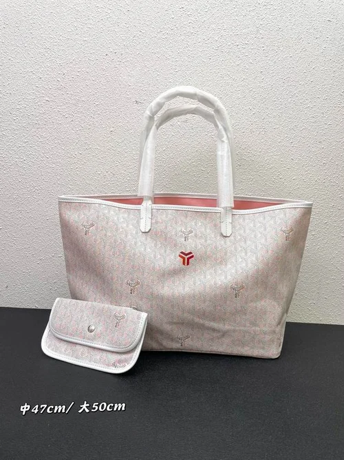 11 Goyard Handbag Medium Women Luxury Coated Gilbert Canvas