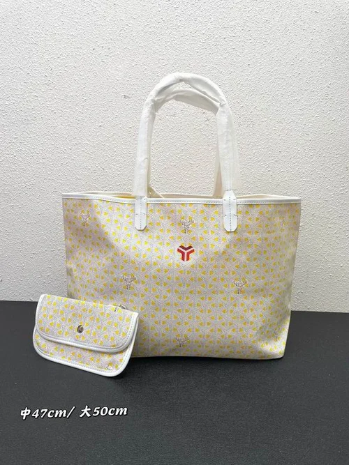 11 Goyard Handbag Medium Women Luxury Coated Gilbert Canvas