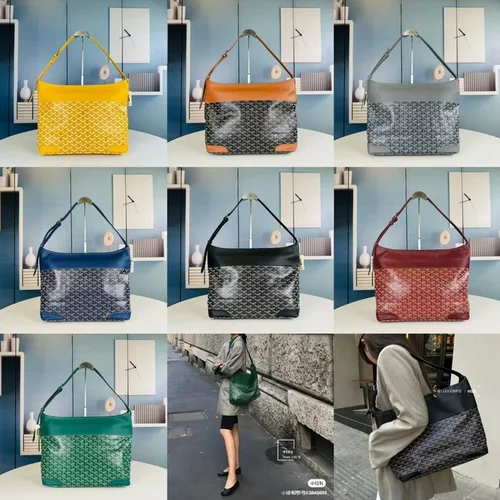 11 Goyard Axillary Pouch Small Women Luxury Coated Canvas