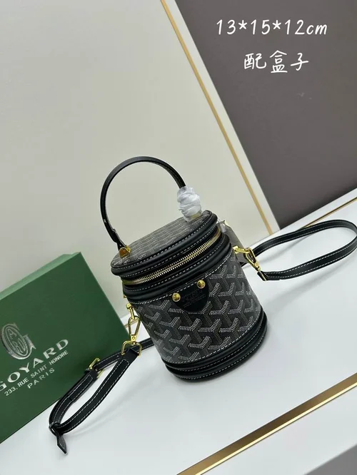 11 Goyard Petit Flot Bucket Bag Small Women Luxury Coated Canvas