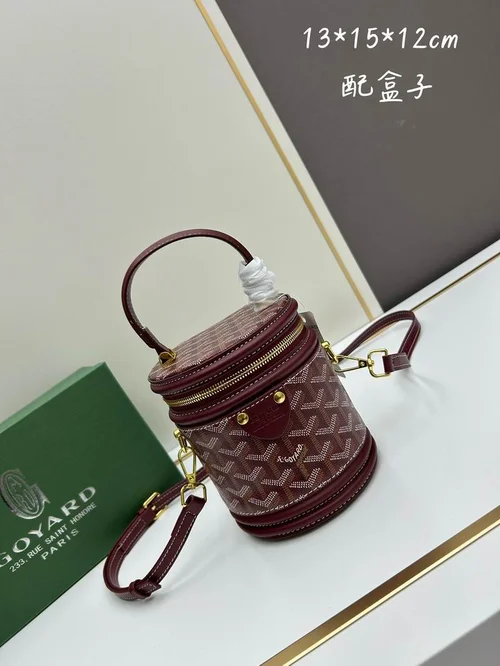 11 Goyard Petit Flot Bucket Bag Small Women Luxury Coated Canvas