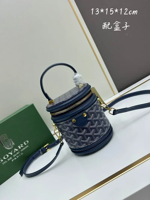 11 Goyard Petit Flot Bucket Bag Small Women Luxury Coated Canvas