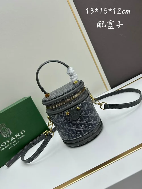 11 Goyard Petit Flot Bucket Bag Small Women Luxury Coated Canvas