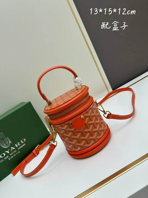 11 Goyard Petit Flot Bucket Bag Small Women Luxury Coated Canvas