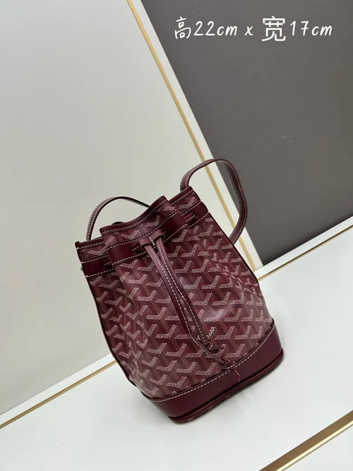 11 Goyard Petit Flot Bucket Bag Small Women Luxury Coated Canvas