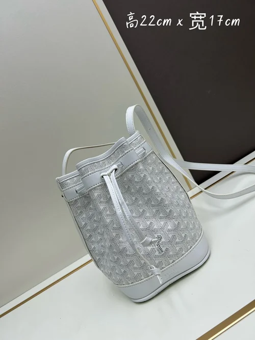 11 Goyard Petit Flot Bucket Bag Small Women Luxury Coated Canvas