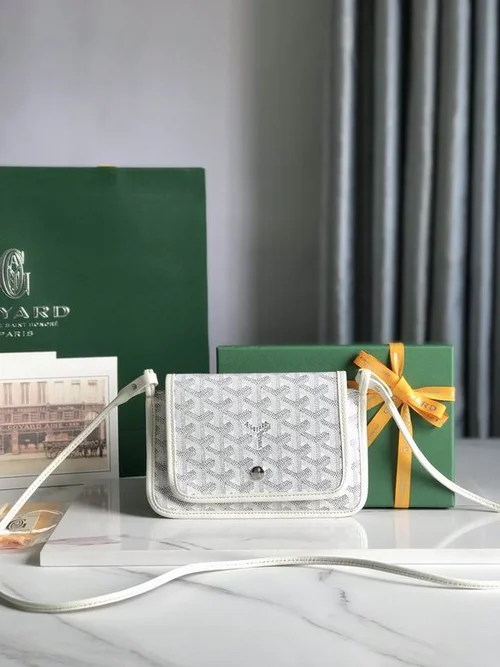 Goyard Original Plumet Crossbody Authentic Coated Canvas