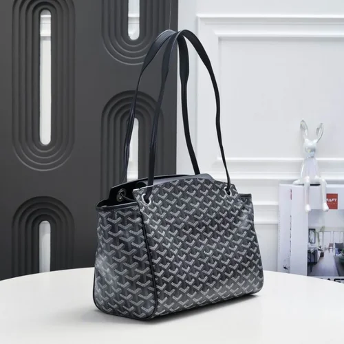 11 Goyard Rouette Shoulder Bag Small Women Luxury Coated Canvas