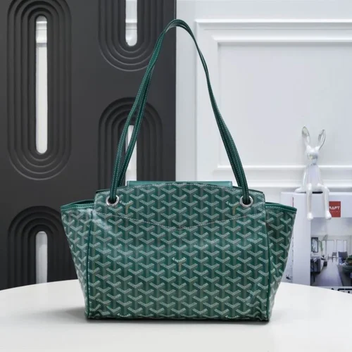 11 Goyard Rouette Shoulder Bag Small Women Luxury Coated Canvas
