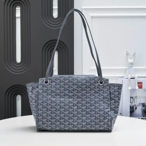 11 Goyard Rouette Shoulder Bag Small Women Luxury Coated Canvas