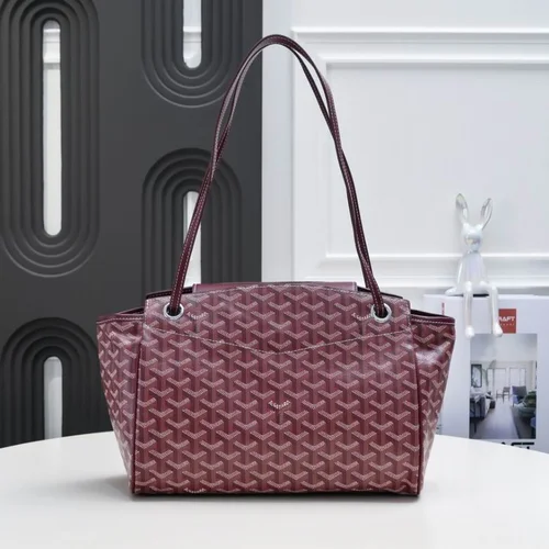 11 Goyard Rouette Shoulder Bag Small Women Luxury Coated Canvas