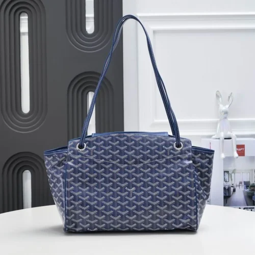 11 Goyard Rouette Shoulder Bag Small Women Luxury Coated Canvas