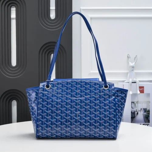 11 Goyard Rouette Shoulder Bag Small Women Luxury Coated Canvas