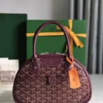 Goyard Bowling Bag Medium Women Luxury Coated Canvas
