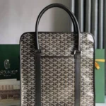 Goyard Original Briefcase Men Authentic Coated Canvas Luxury