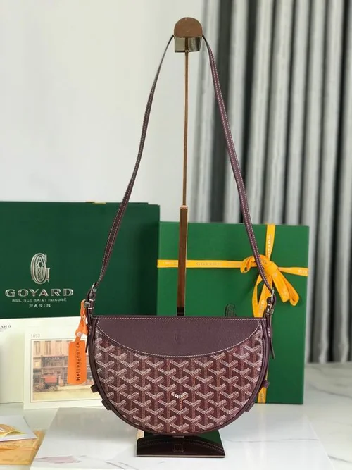 11 Goyard One Shoulder Bag Medium Women Luxury Coated Canvas