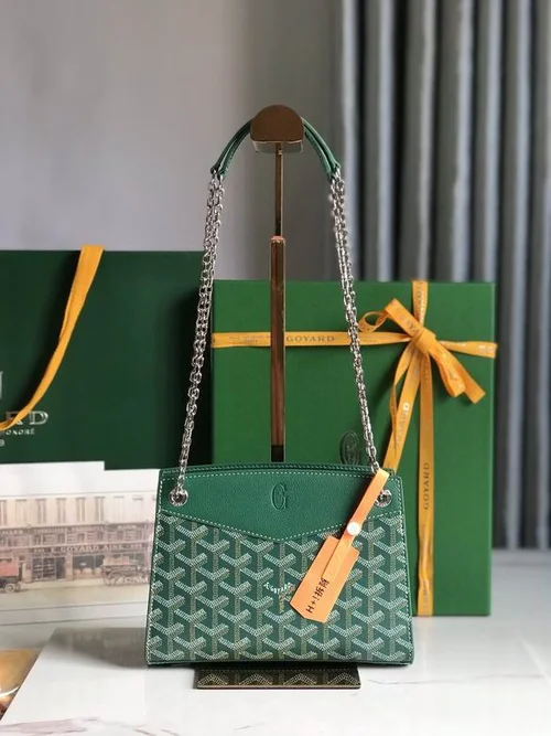 11 Goyard One Shoulder Bag Medium Women Luxury Coated Canvas