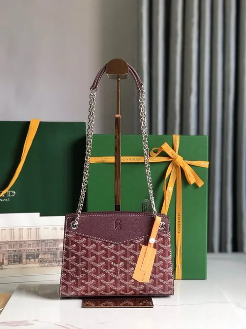 11 Goyard One Shoulder Bag Medium Women Luxury Coated Canvas