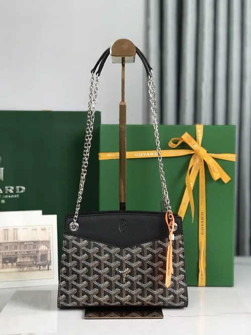 11 Goyard One Shoulder Bag Medium Women Luxury Coated Canvas