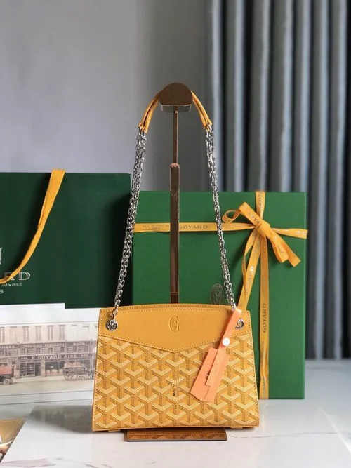 11 Goyard One Shoulder Bag Medium Women Luxury Coated Canvas