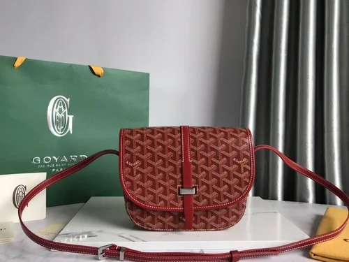 11 Goyard One Shoulder Bag Medium Women Luxury Coated Canvas