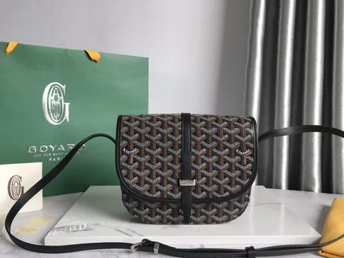 11 Goyard One Shoulder Bag Medium Women Luxury Coated Canvas