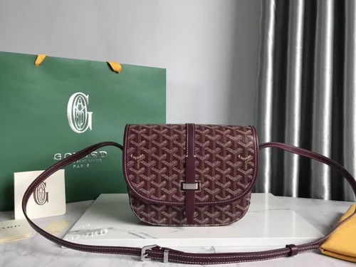 11 Goyard One Shoulder Bag Medium Women Luxury Coated Canvas