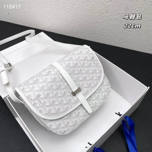 11 Goyard One Shoulder Bag Medium Women Luxury Coated Canvas