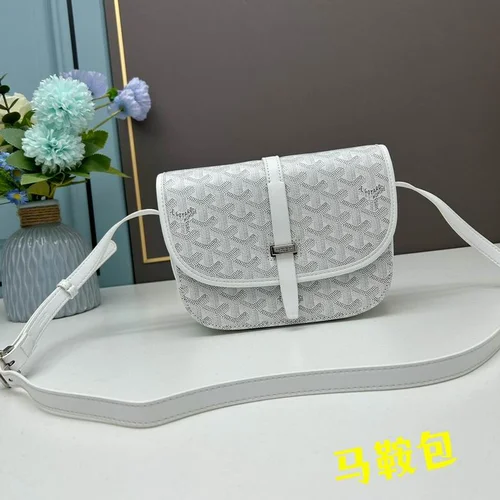 11 Goyard One Shoulder Bag Medium Women Luxury Coated Canvas