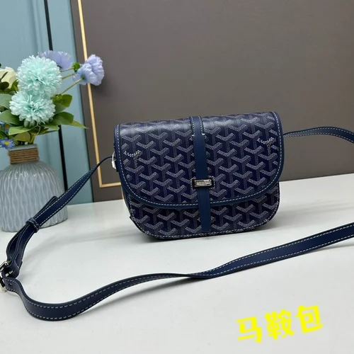 11 Goyard One Shoulder Bag Medium Women Luxury Coated Canvas