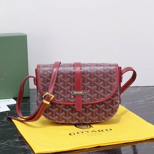 11 Goyard One Shoulder Bag Medium Women Luxury Coated Canvas